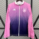 24-25 Germany Pink & White Double Sided Windbreaker (双面风衣)
