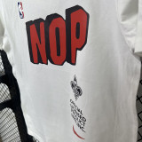 T117 Pelicans NOP White High Quality Casual T-Shirt