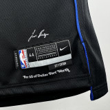 23-24 Dallas Mavericks DAVIS #3 Black City Edition Top Quality Hot Pressing NBA Jersey(V领)