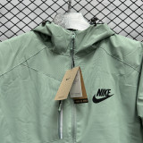 2024 NK Velvet Thickened warm Green Outdoor Jackets #F2 加绒冲锋衣