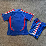 2006 France Home Kids Retro Soccer Jersey
