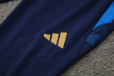 24-25 Italy Royal Blue Kids Half Pull Tracksuit (童装)(半拉链)