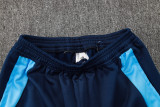 24-25 ARS Royal blue Hoodie Half Pull Tracksuit #F607半拉连帽