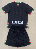 24-25 Bilbao Fourth Kids Soccer Jersey