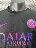 24-25 PSG Black Casual style Player Version Training shirts