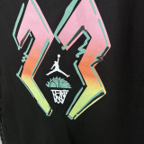 T122 Jordan Black High Quality Casual T-Shirt