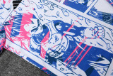23-24 Japan White Half Pull Tracksuit (半拉链)(七龙珠)