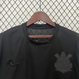 24-25 Corinthians Away 1:1 Fans Soccer Jersey (无广告)