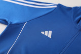 2024 AD Fancy Blue Jacket Tracksuit #AJ17