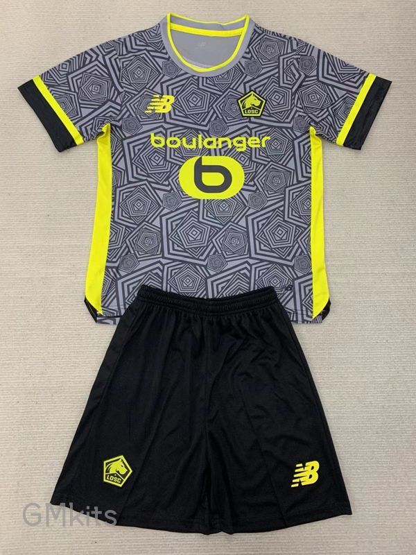 24-25 Lille Third Kids Soccer Jersey