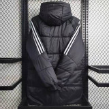 23-24 RMA Black Hooded Cotton Coat White Edge (白色边) 棉衣