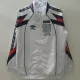 1998-1999 England White Retro Windbreaker