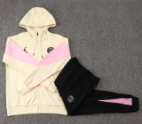 24-25 PSG Jordan Khaki Hoodie Jacket Tracksuit #F563