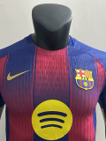 25-26 BAR Red Blue Special Edition Player Version Soccer Jersey