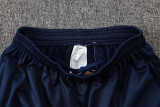24-25 CHE Royal blue Hoodie Half Pull Tracksuit #F552半拉连帽