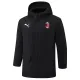 24-25 ACM Black Hooded Windbreaker Fabric Cotton Coat #G254(红标)