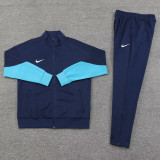 2024 NK Royal blue Jacket Tracksuit #2306(深蓝袖)