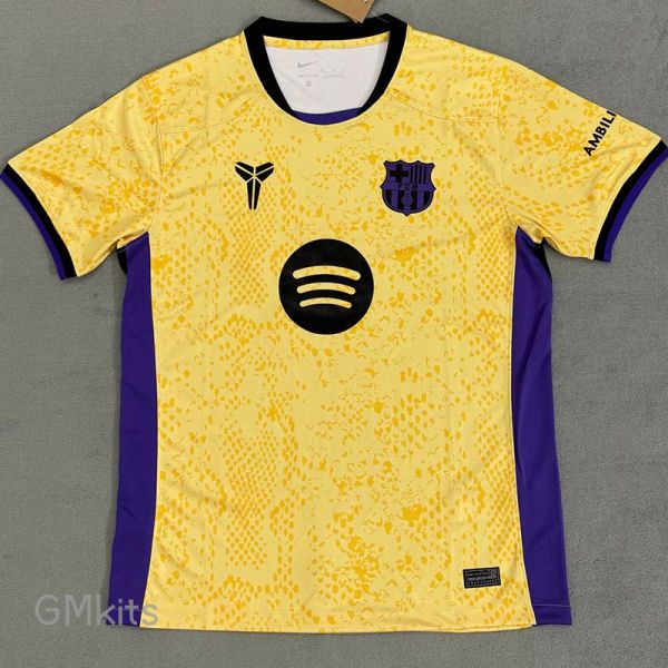 25-26 BAR Yellow Special Edition Fans Soccer Jersey