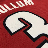 Trail Blazers McCOLLUM #３Red Trapeze Edition Top Quality Hot Pressing NBA Jersey