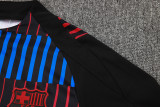 24-25 BAR Red blue Kids Half Pull Tracksuit (童装)(半拉链)