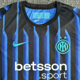 25-26 INT Blue Black Special Edition Fans Soccer Jersey