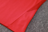 2024 JOM Red Half Pull Tracksuit (半拉链)