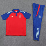25-26 Spain Red Polo Tracksuit