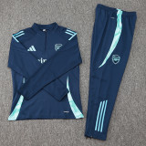 24-25 ARS Royal blue Kids Half Pull Tracksuit (童装)(半拉链)