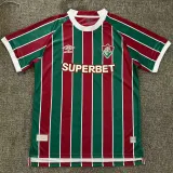 25-26 Fluminense Home Fans Soccer Jersey