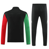 24-25 ARS Black Half Pull Tracksuit (半拉链)