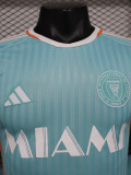 24-25 Inter Miami Third Long Sleeve Player Version Soccer Jersey (长袖球员)
