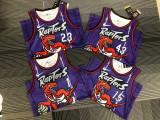 Raptors McGRADY #1 Purple Retro Top Quality Hot Pressing NBA Jersey
