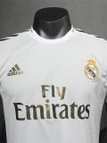 2019-2020 RMA Home Player Version 球员 Retro Soccer Jersey