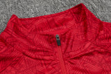 24-25 Fluminense Red Half Pull Tracksuit (半拉链)