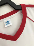 1986 River Plate White Retro Soccer Jersey