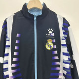 24-25 RMA Light blue & Black Double Sided Windbreaker (双面风衣)