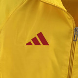23-24 Flamengo Yellow Windbreaker (红边)