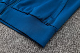 24-25 BAR Royal blue Hoodie Jacket Tracksuit #F602