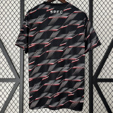 2024 Sao Paulo Black Red Training shirts