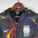 23-24 Korea Black Windbreaker
