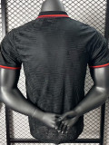 24-25 Bayern Black Casual style Player Version Soccer Jersey *有领