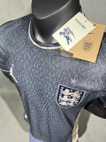 24-25 England Black Grey Special Edition Player Version Soccer Jersey