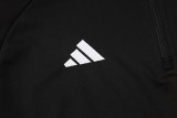 24-25 Algeria Black Half Pull Tracksuit (半拉链)