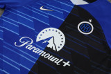 24-25 INT Blue-Black Training Short Suit (条纹)