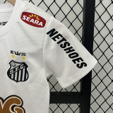 2012 Santos FC Home Kids Retro Soccer Jersey