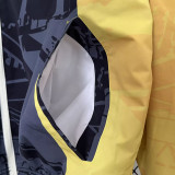 24-25 Fluminense khaki & Black Double Sided Windbreaker (双面风衣)