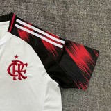 25-26 Flamengo White Fans Soccer Jersey
