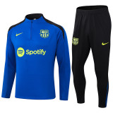 24-25 BAR Fancy blue Half Pull Tracksuit (半拉链)