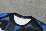 24-25 INT Gray blue Training Short Suit
