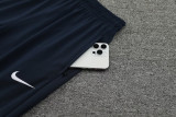 24-25 England Royal Blue Kids Half Pull Tracksuit (童装)(半拉链)